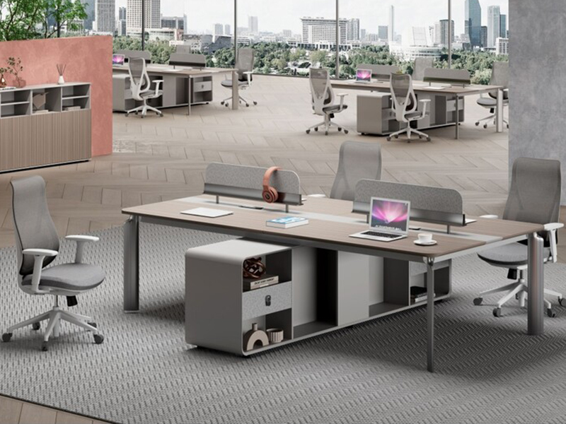 单板时尚职员桌